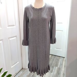 The Limited grey knit dress Size Medium